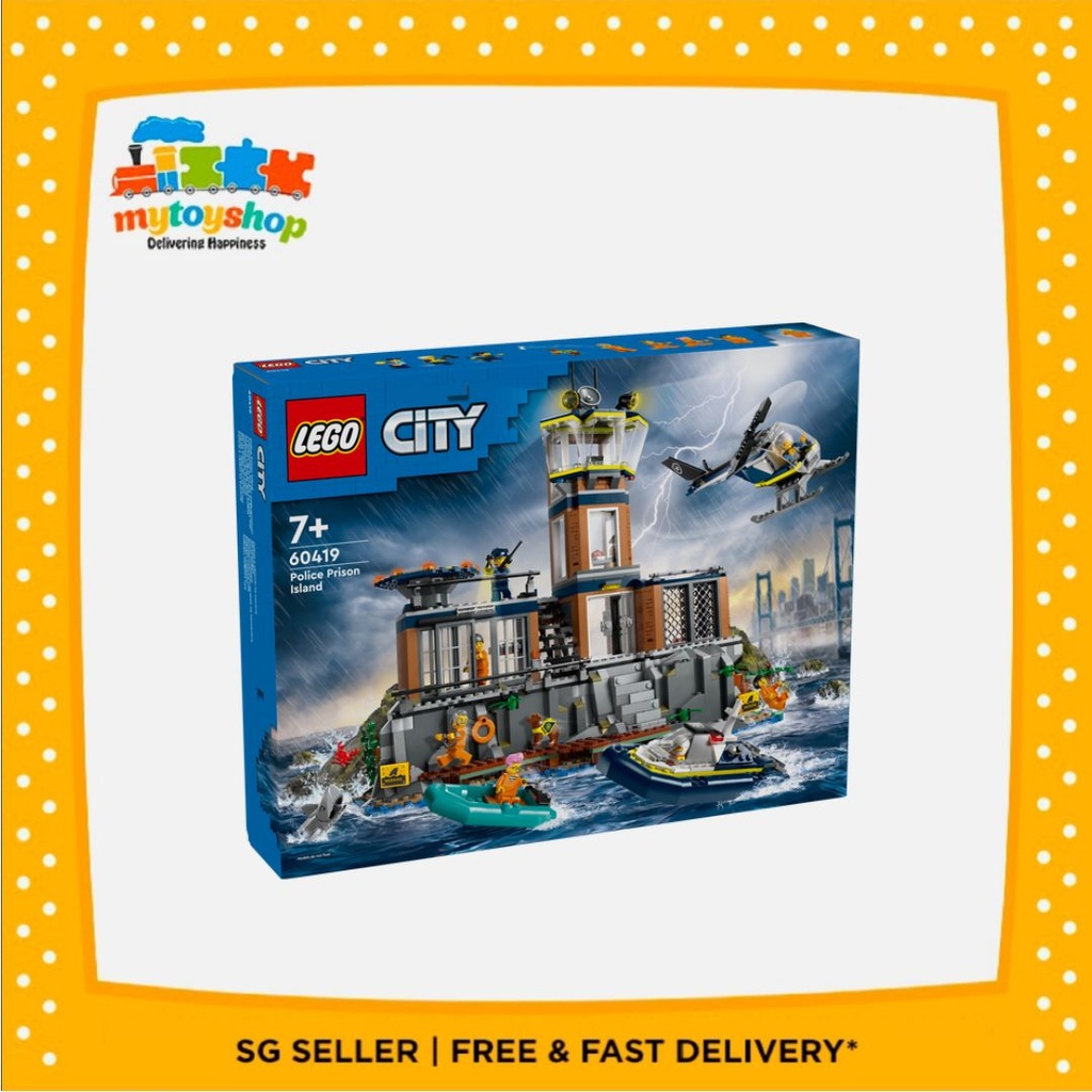 LEGO 60419 City Police Prison Island