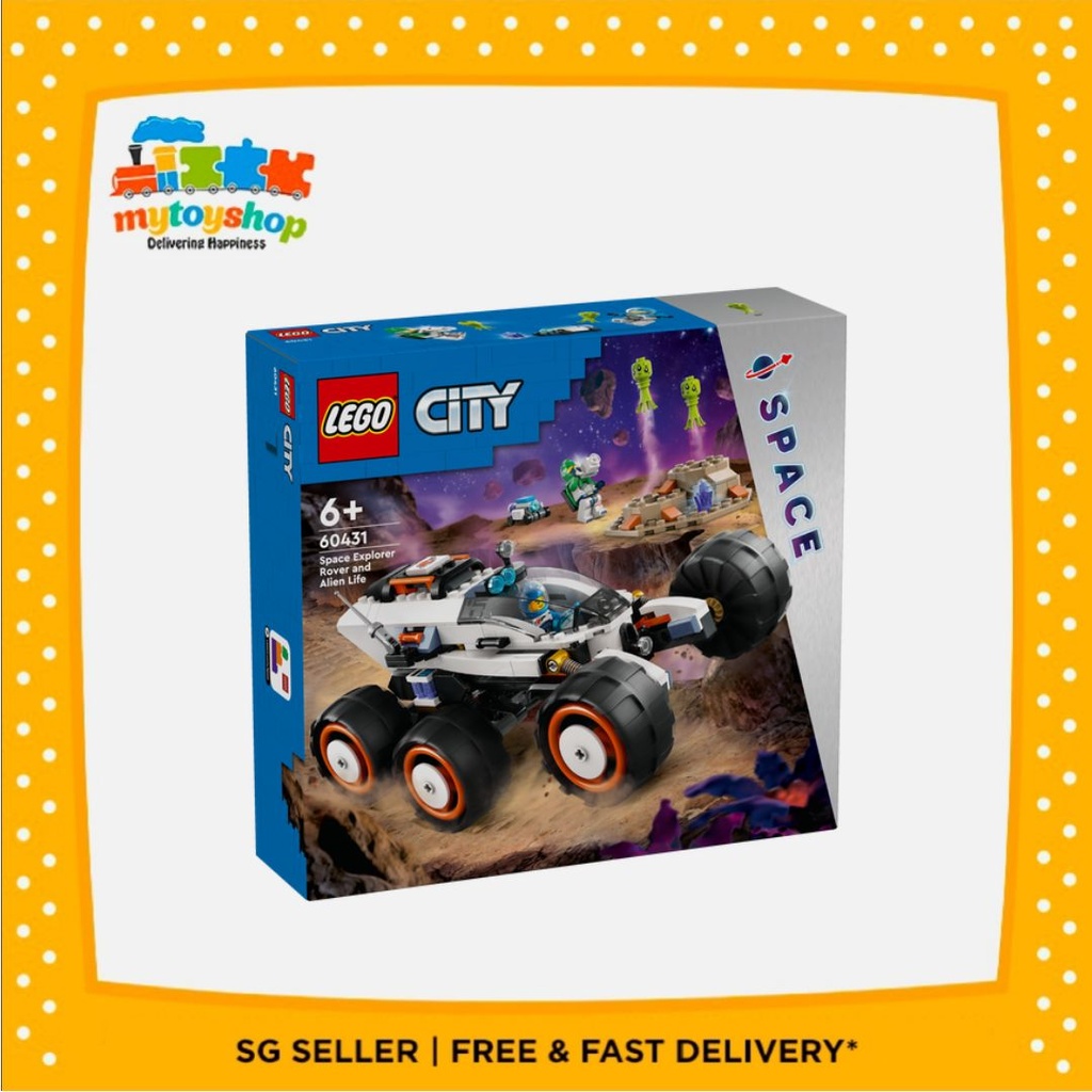 LEGO 60431 City Space Explorer Rover and Alien Life