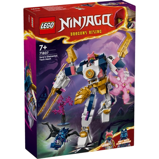 LEGO 71807 Ninjago Sora's Elemental Tech Mech