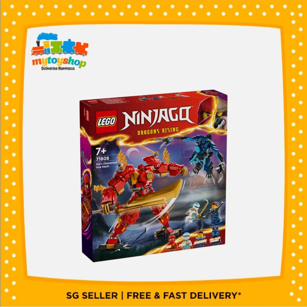 LEGO 71808 Ninjago Kai's Elemental Fire Mech