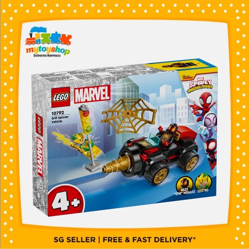 LEGO 10792 Marvel Spidey Drill Spinner Vehicle