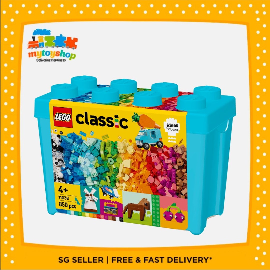 LEGO 11038 Classic Vibrant Creative Brick Box