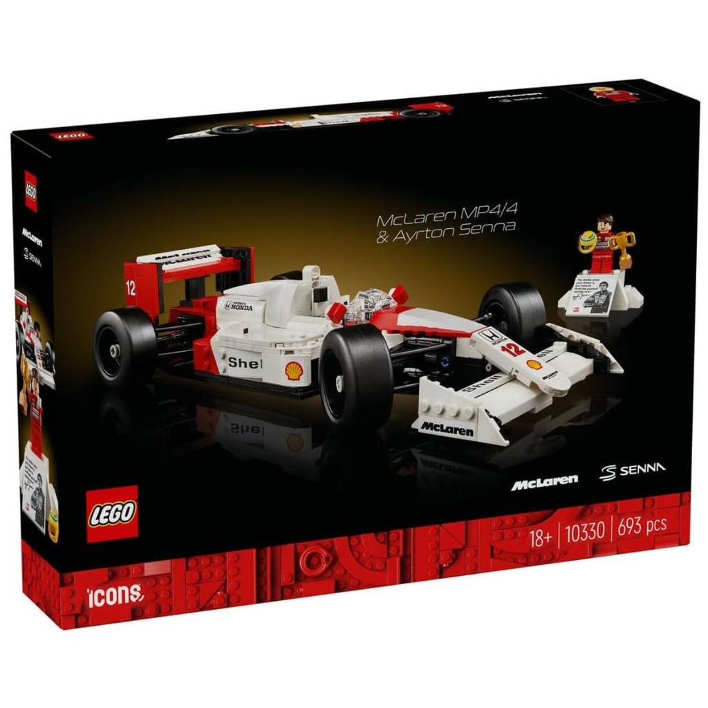 LEGO 10330 McLaren MP4/4 &amp; Ayrton Senna