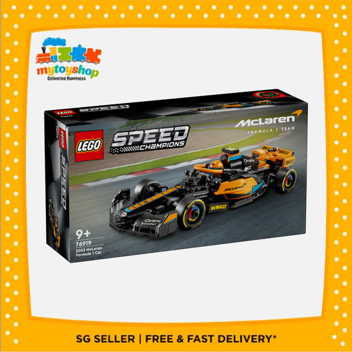 LEGO 76919 Speed Champions 2023 McLaren Formula 1 Race Car