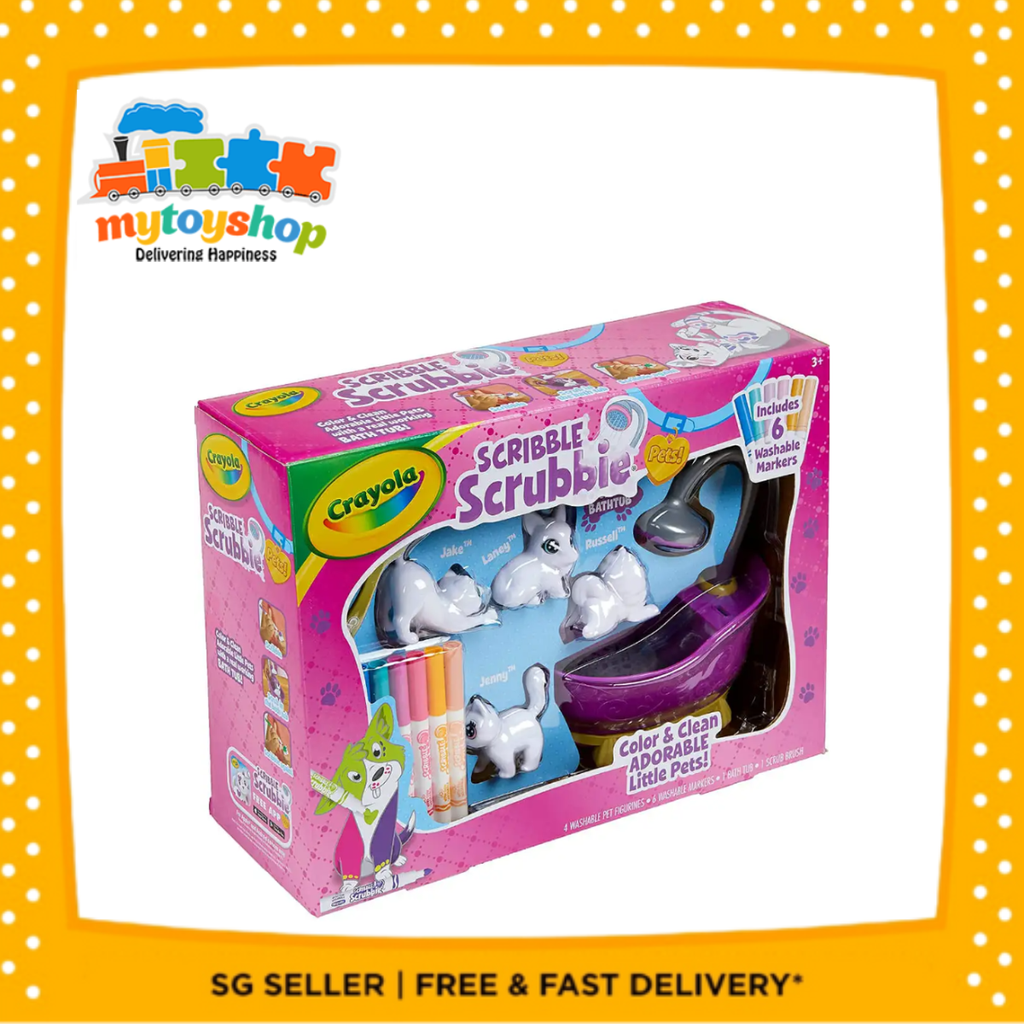 Crayola Scribble Scrubbie Pets Tub Set