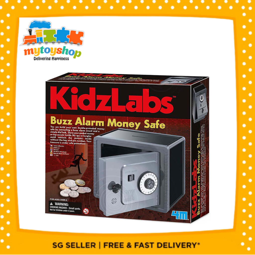 4M Kidzlabs Buzz Alarm Money Safe