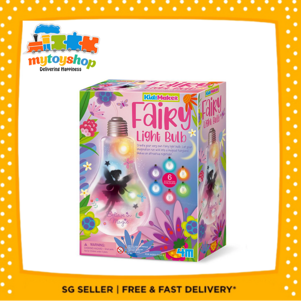 4M KidzMaker Fairy Light Bulb