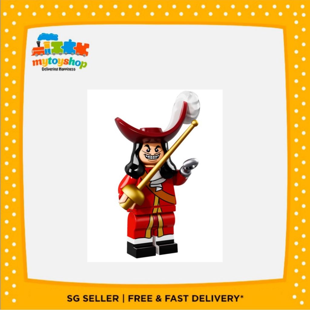 LEGO 71012 Disney Captain Hook Minifigure