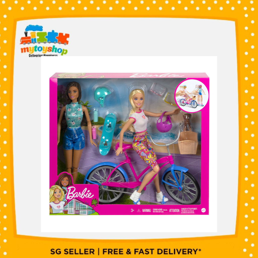 Barbie Country Outdoor Bicycle Playset