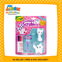 Crayola Scribble Scrubbie Pets Cat Pack Animal Toy Set