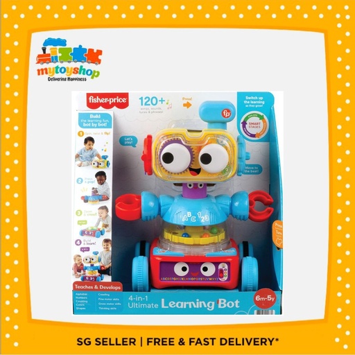 Fisher Price 4-in-1 Ultimate Learning Bot