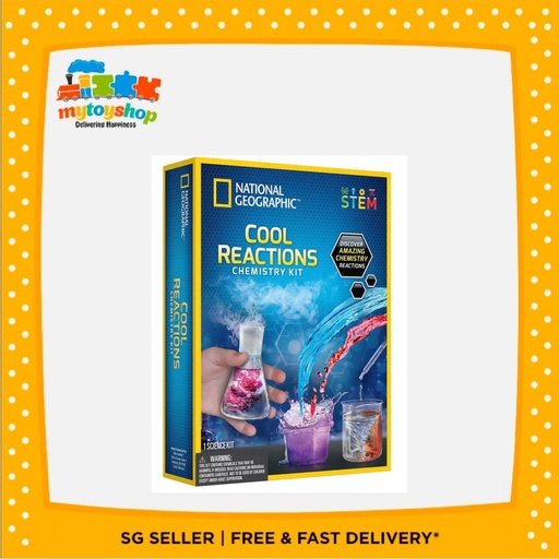 National Geographic Cool Reactions Chemistry Kit