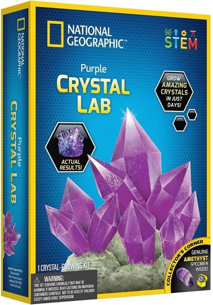 National Geographic Purple Crystal Lab Kit