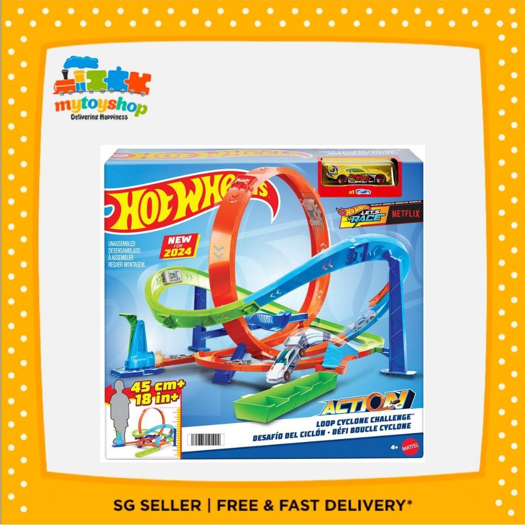 Hot Wheels Action Loop Cyclone Challenge