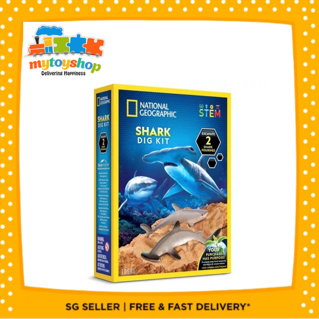 National Geographic Shark Dig Kit