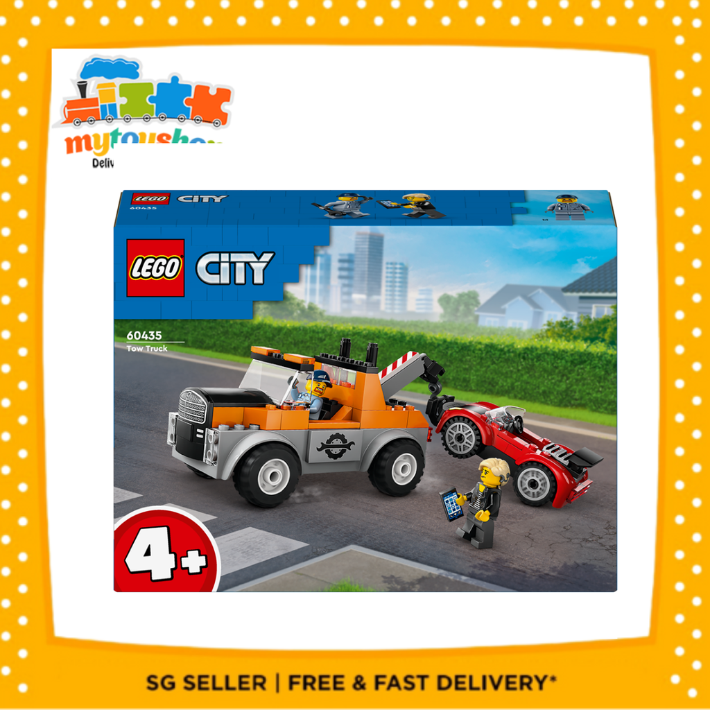 LEGO 60435 City Tow Truck and Sports Car Repair