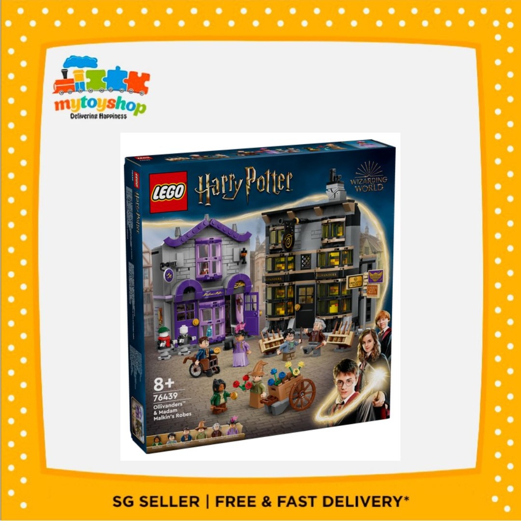 LEGO 76439 Harry Potter Ollivanders n Madam Malkin's Robes