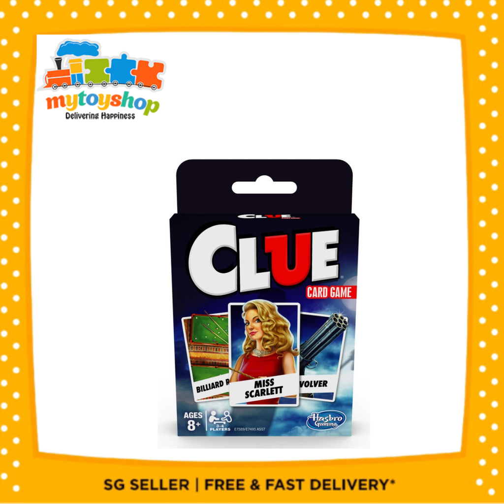 Hasbro Clue Card Game