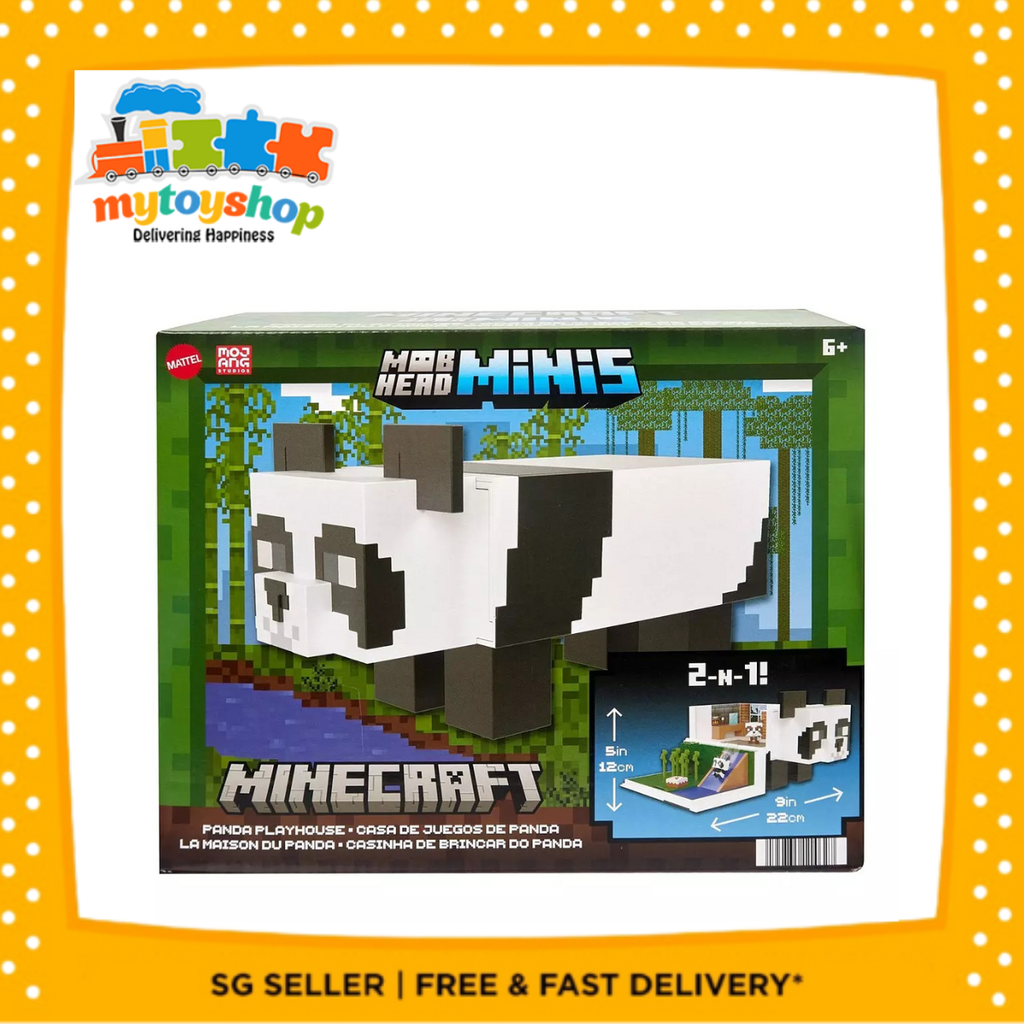 Minecraft Mob Head Minis Panda Playhouse