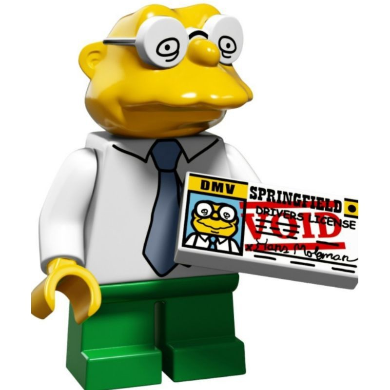 LEGO 71009 Hans Moleman Minifigure