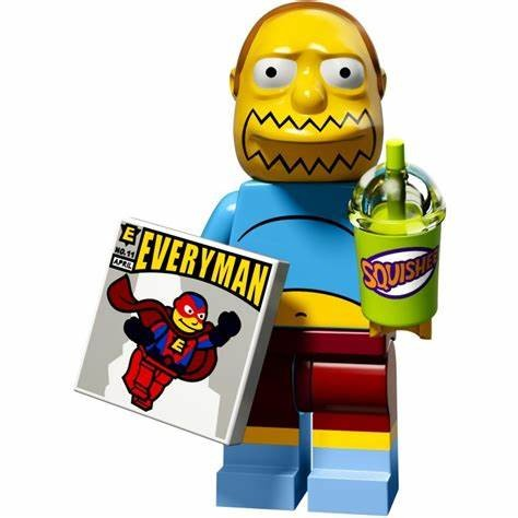 LEGO 71009 Comic Book Guy Minifigure