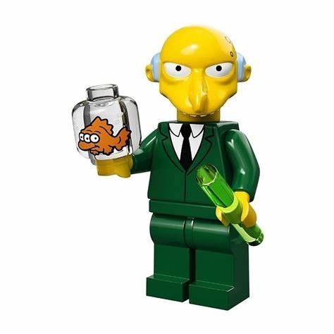 LEGO 71005 Mr Burns Minifigure