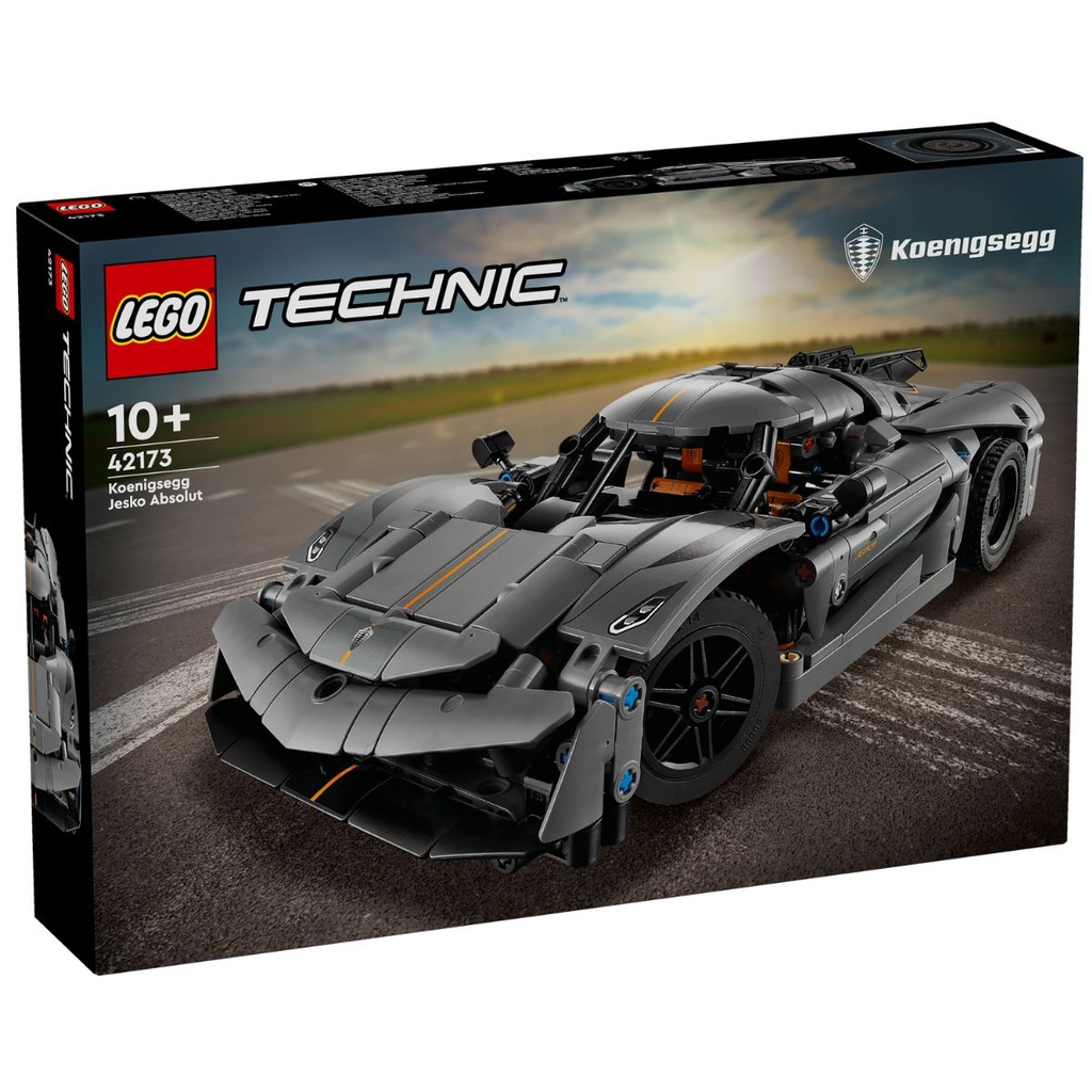 LEGO 42173 Technic Koenigsegg Jesko Absolut Gray Hypercar