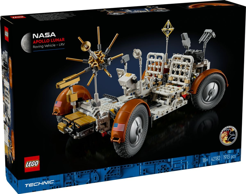 LEGO 42182 Technic NASA Apollo Lunar Roving Vehicle - LRV | My Toy Shop