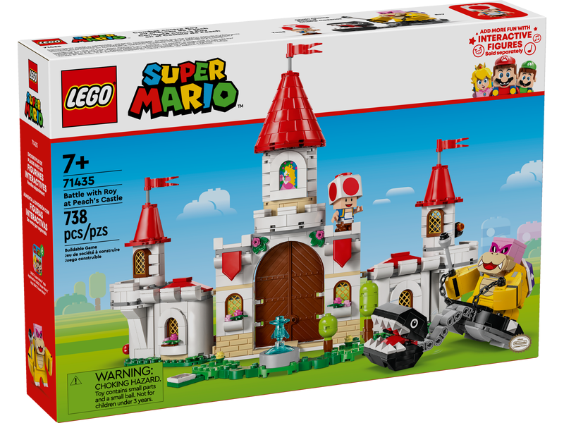 LEGO 71435 Super Mario Battle with Roy at Peach's Castle