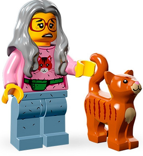 LEGO 71004 Mrs Scratchen Post Minifigure