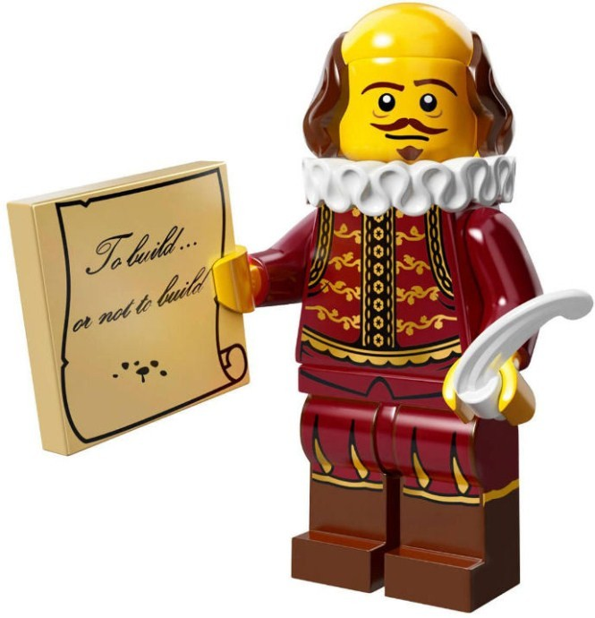 LEGO 71004 William Shakespeare Minifigure