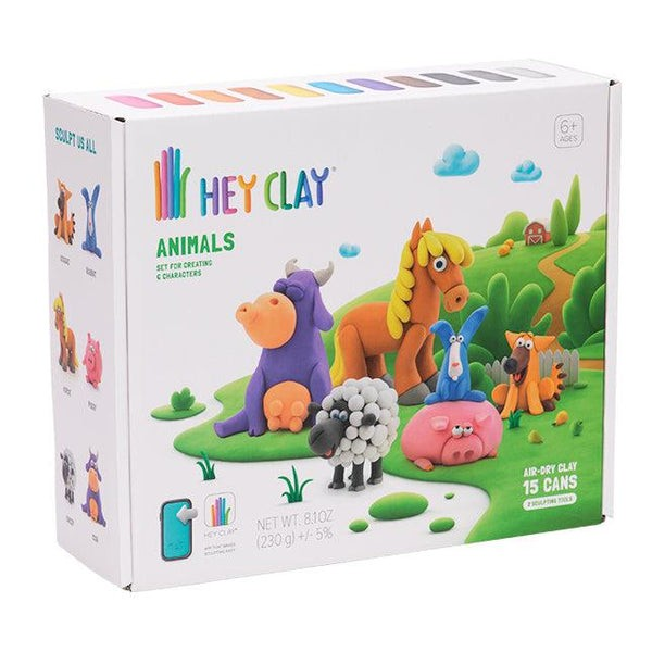 Hey Clay Animals Large Set