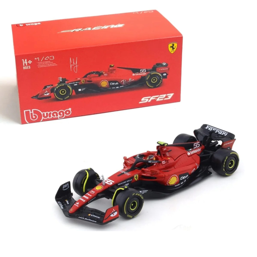 Burago 1/43 Ferrari SF-23 2023 #55  Carlos Sainz