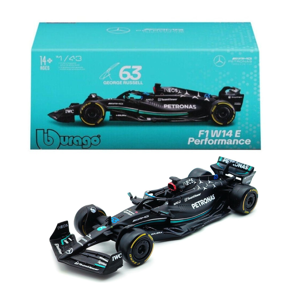 Burago 1/43 Mercedes-AMG F1 W14 E Performance 2023 #63 George Russell