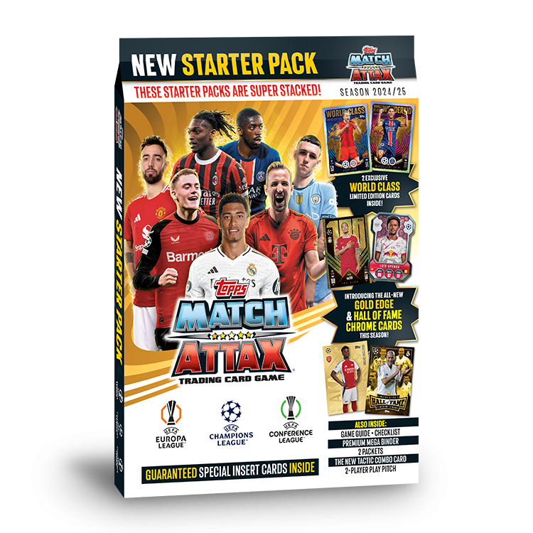 TOPPS Match Attax Champions League 2024/2025 Starter Pack