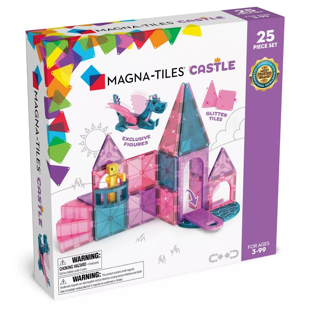 Magna Tiles Castle 25 Piece Set