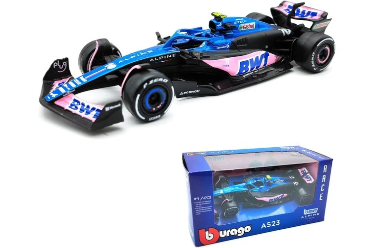 Bburago 1:43 Renault Alpine A523 F1 2023 #10 Pierre Gasly