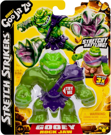 Heroes of Goo Jit Zu Stretch Strikers Hero Pack-Gooey Rock Jaw