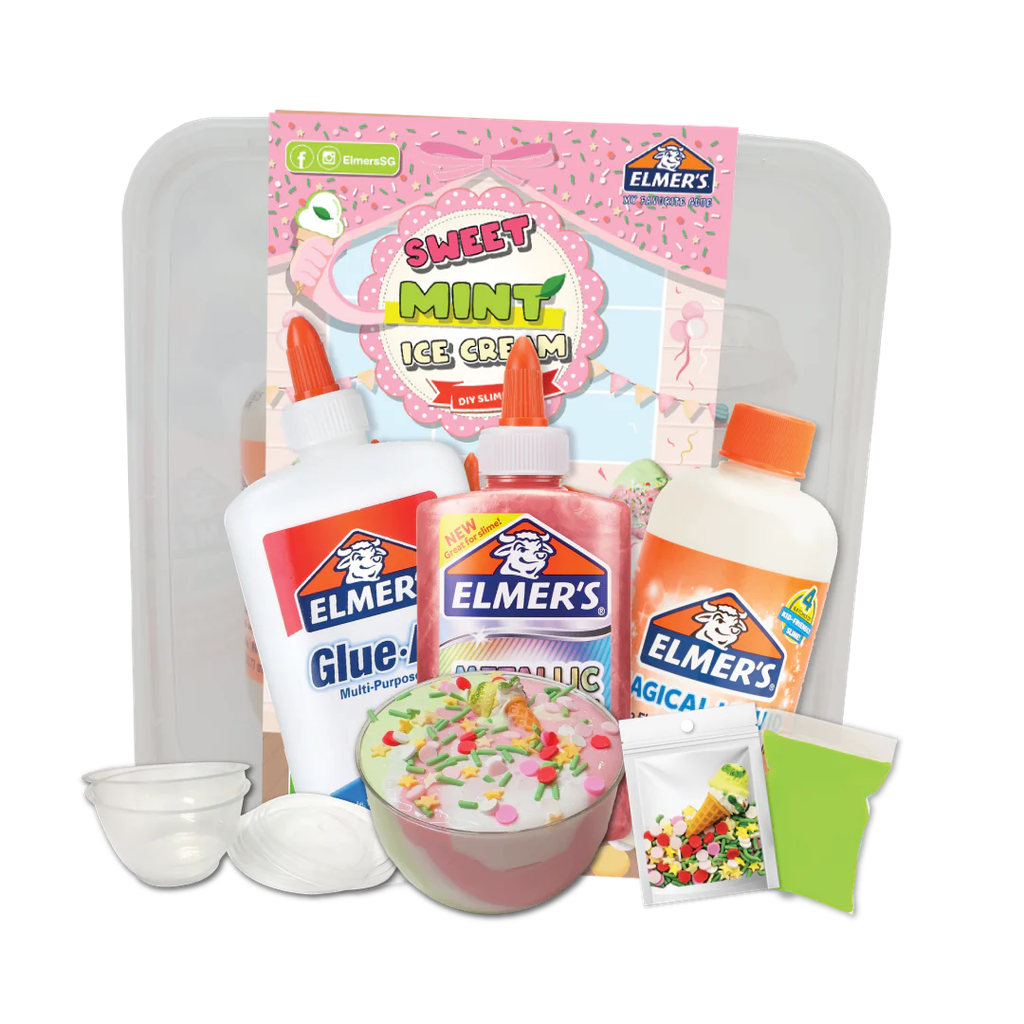 Elmers Sweet Mint Ice Cream DIY Slime Kit