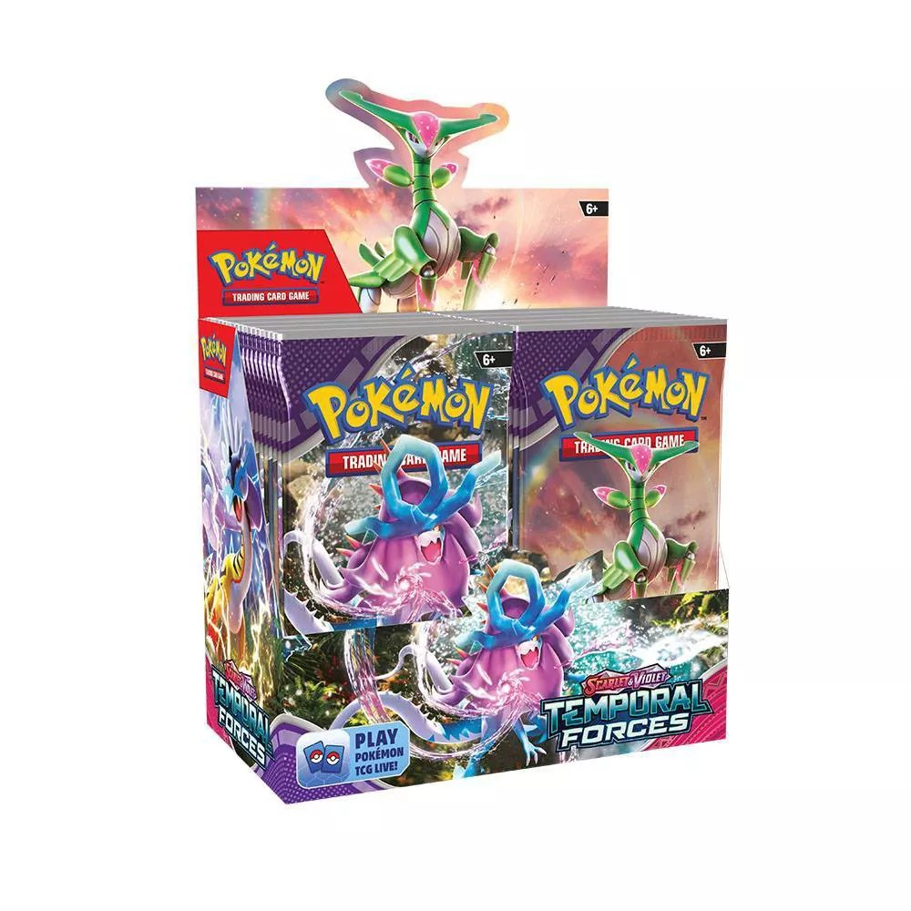 Pokemon TCG: Scarlet &amp; Violet— Temporal Forces Booster Box