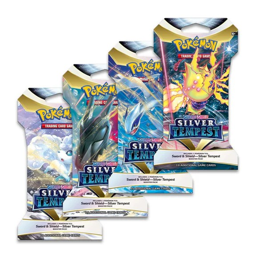 Pokemon TCG Sword n Shield Silver Tempest Random Sleeved Booster