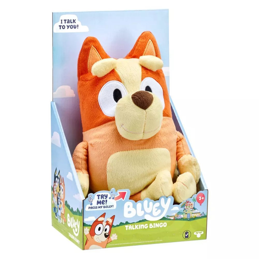 Bluey Plush Talking Bingo