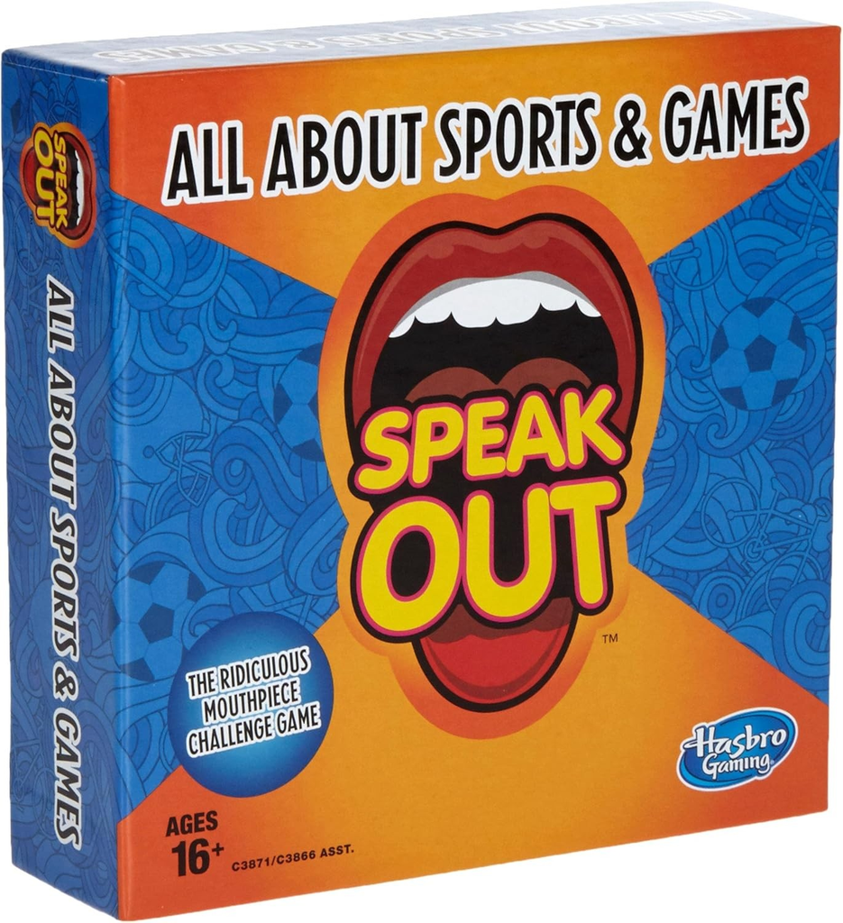 Hasbro Gaming Speak Out All About Sports and Games Expansion Pack