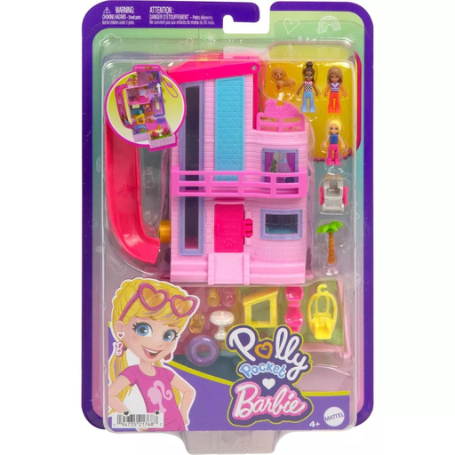 Polly Pocket Barbie Dreamhouse Compact Playset