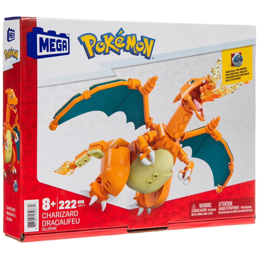 MEGA Pokemon Charizard Building Set