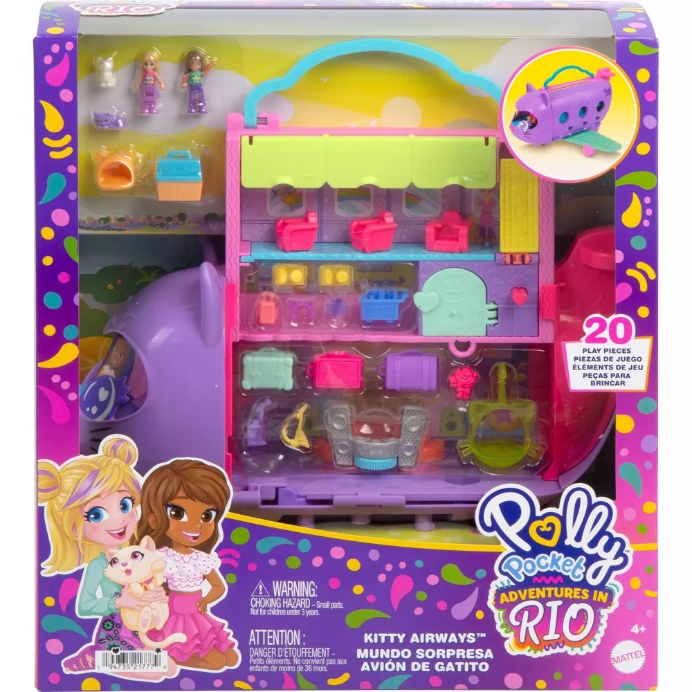 Polly Pocket Kitty Airways Playset