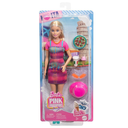 Barbie Pink Passport Italy Doll Set