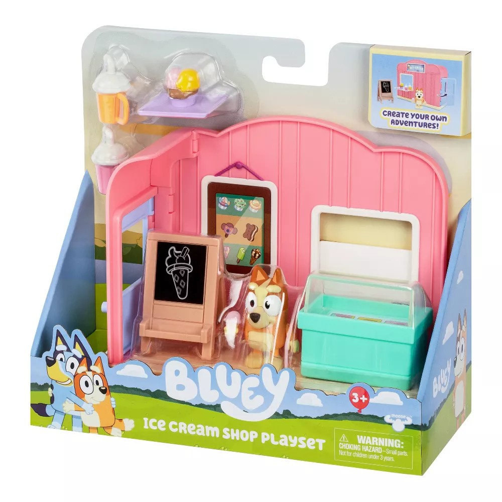 Bluey Ice Cream Shop Playset