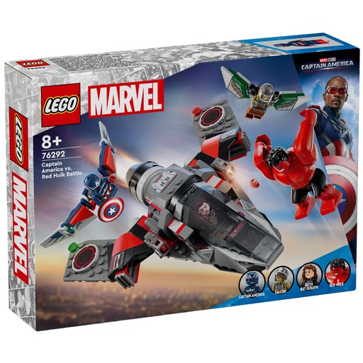 LEGO 76292 Captain America vs. Red Hulk Battle