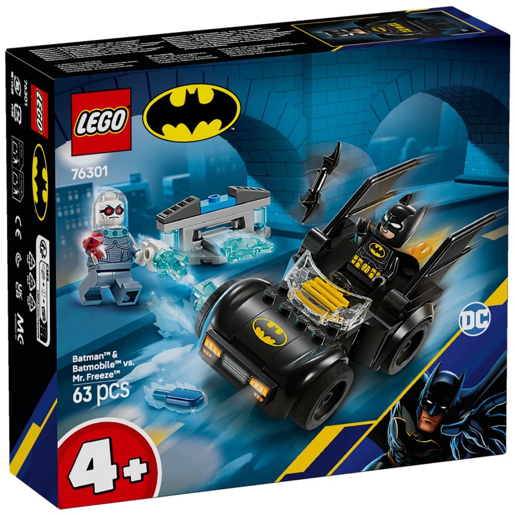 LEGO 76301 DC Batman n Batmobile vs. Mr. Freeze